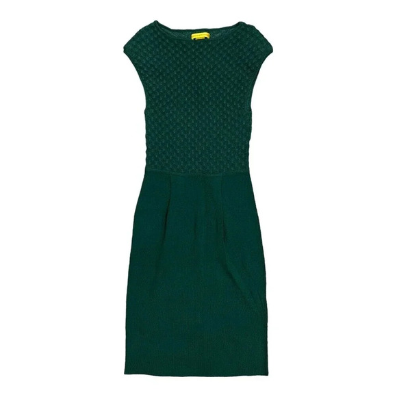 Catherine Malandrino Green Sweater Bodycon Dress XS - Picture 1 of 3